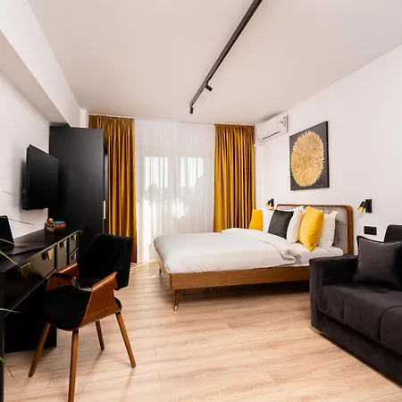 Tyst By Mrg Apartments Bucarest Esterno foto